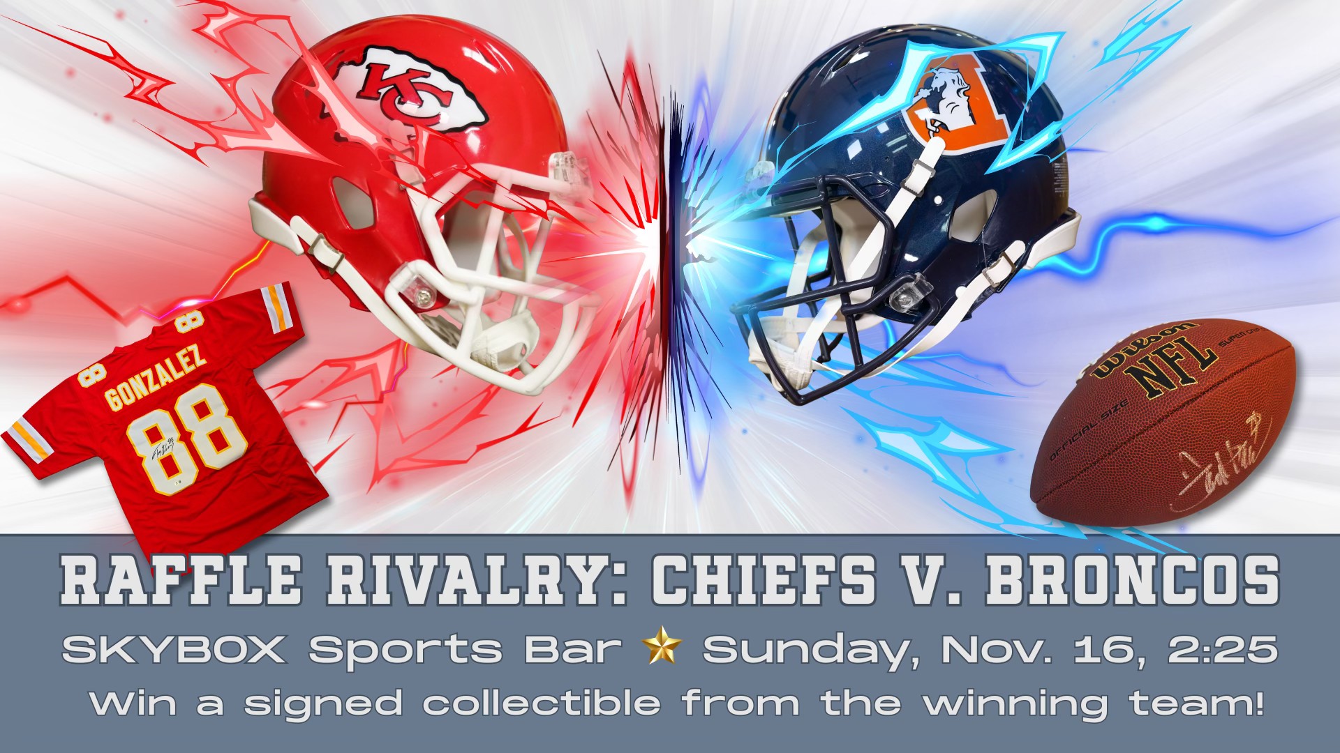 Rivalry Raffle: Chiefs vs. Broncos