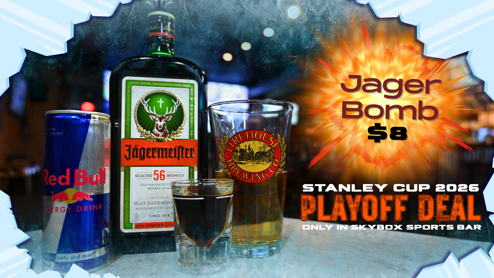 Stanley Cup Jager Bomb - Events & Specials